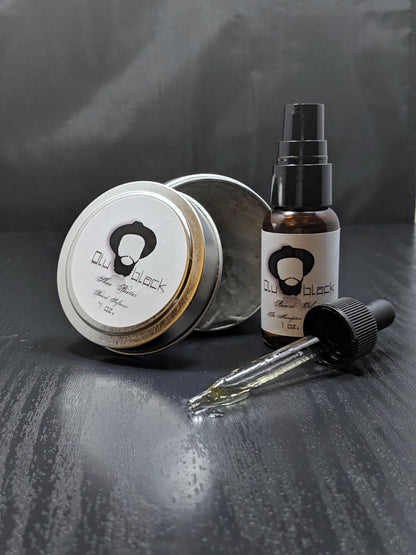 Olublack Beard Oil & Butter Set