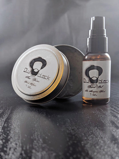 Olublack Beard Oil & Butter Set
