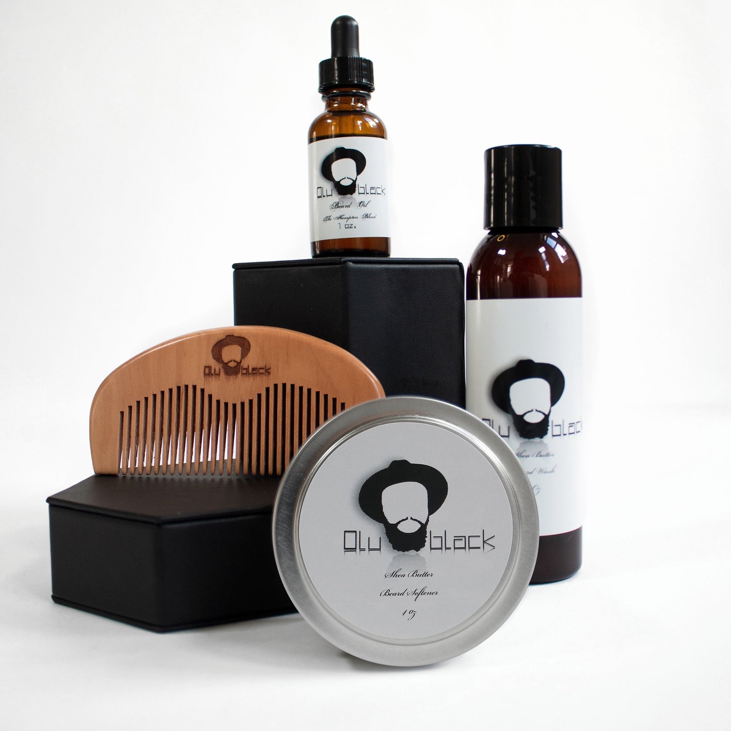The Olublack Experience Beard Care Set